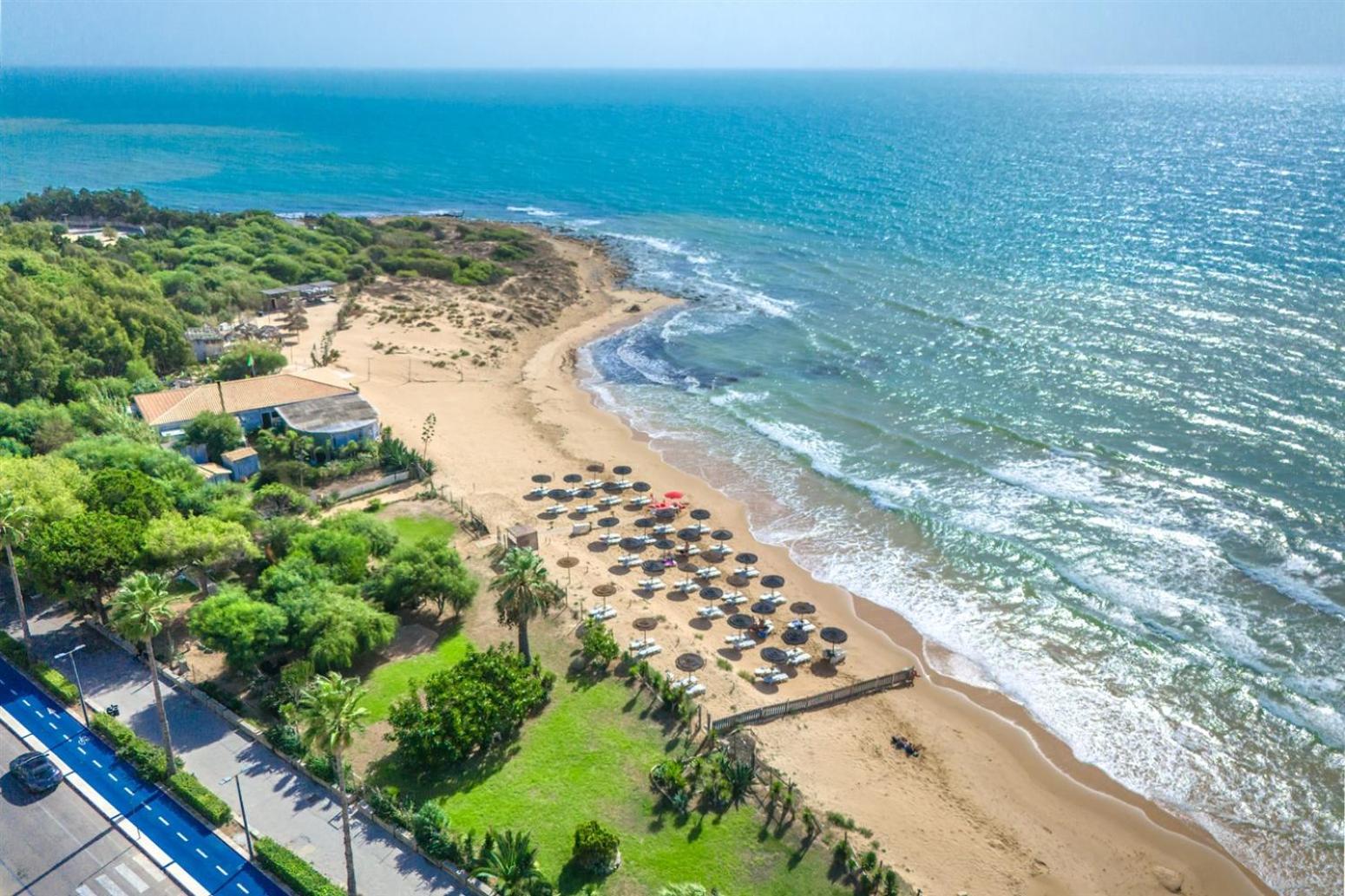 Archimede, Appartamento Con Vista In Centro A Marina Di Ragusa Eksteriør billede