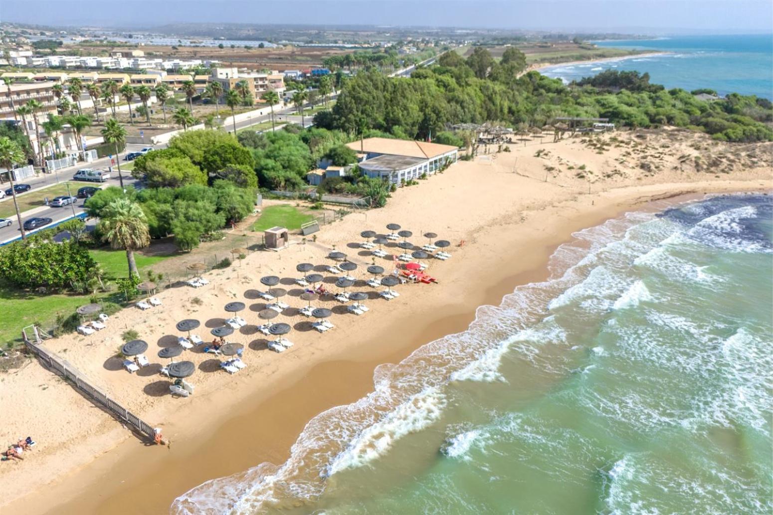 Archimede, Appartamento Con Vista In Centro A Marina Di Ragusa Eksteriør billede